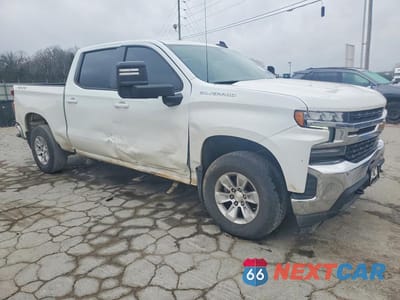 Czwarte zdjęcie samochodu z boku: 2022 CHEVROLET SILVERADO LTD K1500 LT VIN:3GCUYDED7NG189519 - miniatura