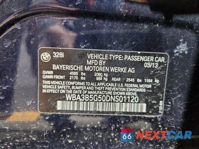 Zdjęcie 12 z 12 samochodu: 2013 BMW 328 XI SULEV VIN:WBA3B5G50DNS01120 - miniatura