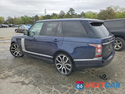 Drugie zdjęcie samochodu z przodu: 2017 LAND ROVER RANGE ROVER HSE VIN:SALGS2FV6HA339710 - miniatura