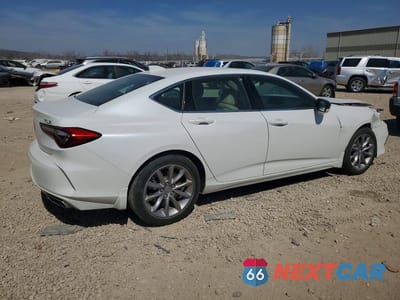 Trzecie zdjęcie samochodu z tyłu: 2023 ACURA TLX VIN:19UUB5F34PA000972 - miniatura