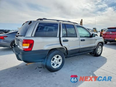 Trzecie zdjęcie samochodu z tyłu: 2000 JEEP GRAND CHEROKEE LAREDO VIN:1J4GW48S2YC394602 - miniatura