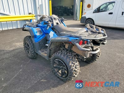 Trzecie zdjęcie samochodu z tyłu: 2023 CAN-AM OUTLANDER XT 850 VIN:3JBLKAU40PJ001493 - miniatura