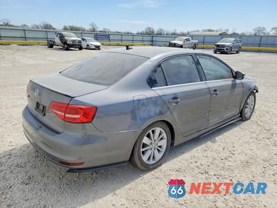 Trzecie zdjęcie samochodu z tyłu: 2015 VOLKSWAGEN JETTA SE VIN:3VWD17AJ2FM342793 - miniatura