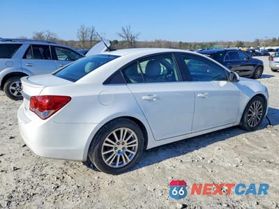 Trzecie zdjęcie samochodu z tyłu: 2012 CHEVROLET CRUZE ECO VIN:1G1PK5SC3C7296889 - miniatura