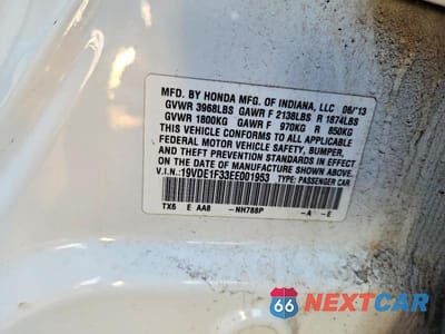 Zdjęcie 12 z 12 samochodu: 2014 ACURA ILX 20 VIN:19VDE1F33EE001953 - miniatura