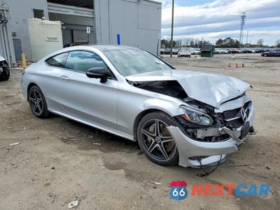 Czwarte zdjęcie samochodu z boku: 2018 MERCEDES-BENZ C 300 4MATIC VIN:WDDWJ4KB8JF706943 - miniatura