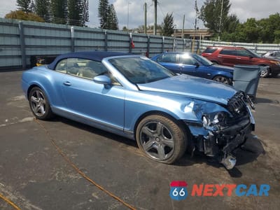 Czwarte zdjęcie samochodu z boku: 2008 BENTLEY CONTINENTAL GTC VIN:SCBDR33W18C053330 - miniatura