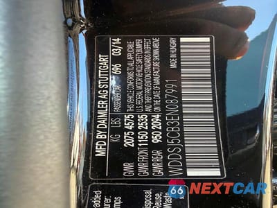 Zdjęcie 11 z 11 samochodu: 2014 MERCEDES-BENZ CLA 45 AMG VIN:WDDSJ5CB3EN087991 - miniatura