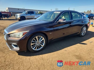 2018 INFINITI Q50 3.0T LUXE JN1EV7AR4JM431029 - główne zdjęcie licytacji z USA - miniatura