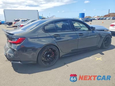 Trzecie zdjęcie samochodu z tyłu: 2024 BMW M3 COMPETITION VIN:WBS33AY09RFT22220 - miniatura