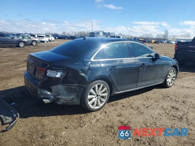 Trzecie zdjęcie samochodu z tyłu: 2018 AUDI A4 KOMFORT VIN:WAUANAF48JA141820 - miniatura