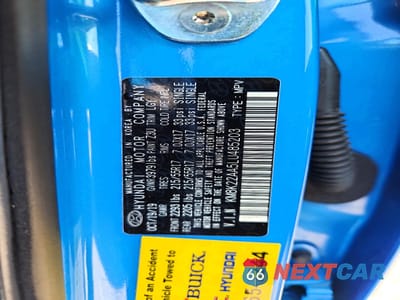 Zdjęcie 14 z 15 samochodu: 2020 HYUNDAI KONA SEL VIN:KM8K22AA5LU485203 - miniatura