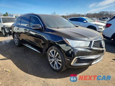 Czwarte zdjęcie samochodu z boku: 2019 ACURA MDX ADVANCE VIN:5J8YD4H82KL018415 - miniatura