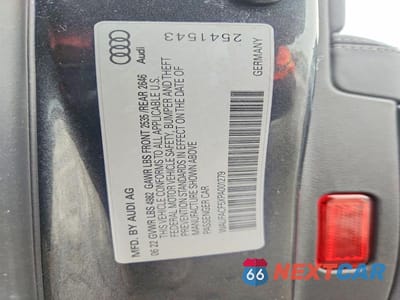 Zdjęcie 12 z 12 samochodu: 2023 AUDI A5 PREMIUM PLUS 45 VIN:WAUFACF5XPA001279 - miniatura