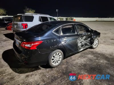 Trzecie zdjęcie samochodu z tyłu: 2018 NISSAN SENTRA SV VIN:3N1AB7AP9JY260944 - miniatura