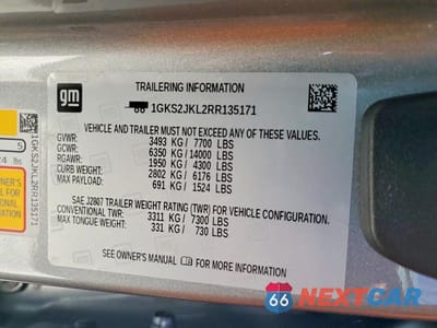 Zdjęcie 13 z 13 samochodu: 2024 GMC YUKON XL DENALI VIN:1GKS2JKL2RR135171 - miniatura