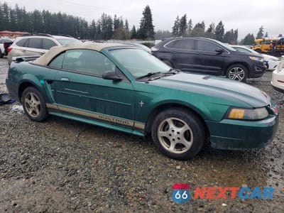 Czwarte zdjęcie samochodu z boku: 2002 FORD MUSTANG VIN:1FAFP44472F206044 - miniatura