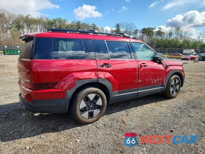 Trzecie zdjęcie samochodu z tyłu: 2025 HYUNDAI SANTA FE HYBRID SEL VIN:5NMP2DG10SH045442 - miniatura