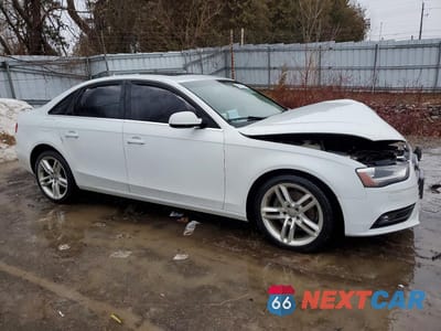 Czwarte zdjęcie samochodu z boku: 2013 AUDI A4 PREMIUM PLUS VIN:WAUFFCFL7DN040464 - miniatura