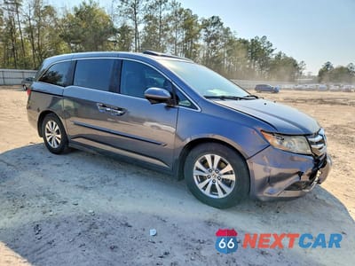 Czwarte zdjęcie samochodu z boku: 2014 HONDA ODYSSEY EXL VIN:5FNRL5H61EB120080 - miniatura