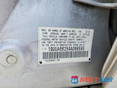 Zdjęcie 12 z 12 samochodu: 2004 ACURA TL VIN:19UUA66254A068595 - miniatura