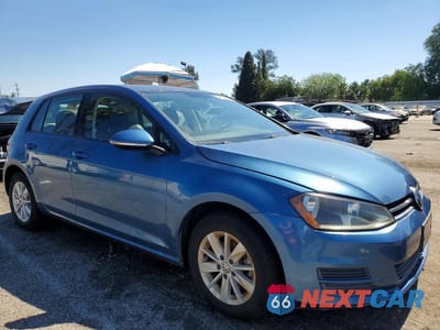 Czwarte zdjęcie samochodu z boku: 2016 VOLKSWAGEN GOLF S VIN:3VW217AUXGM049467 - miniatura