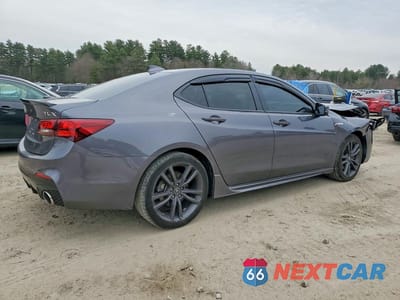 Trzecie zdjęcie samochodu z tyłu: 2018 ACURA TLX TECH+A VIN:19UUB2F66JA011696 - miniatura