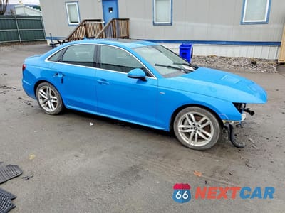 Czwarte zdjęcie samochodu z boku: 2020 AUDI A4 PREMIUM PLUS VIN:WAUENAF40LA037889 - miniatura