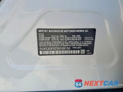 Zdjęcie 14 z 14 samochodu: 2025 BMW X3 30 XDRIVE VIN:5UX53GP02S9109150 - miniatura