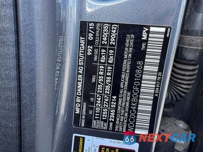 Zdjęcie 10 z 10 samochodu: 2016 MERCEDES-BENZ GLC 300 4MATIC VIN:WDC0G4KB0GF010868 - miniatura