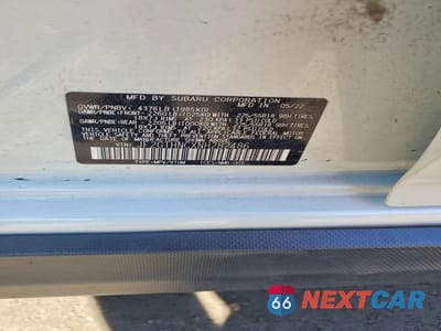 Zdjęcie 14 z 14 samochodu: 2022 SUBARU CROSSTREK VIN:JF2GTHNCXNH282486 - miniatura