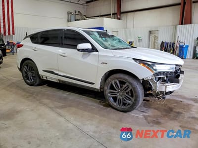 Czwarte zdjęcie samochodu z boku: 2022 ACURA RDX A-SPEC VIN:5J8TC1H65NL003146 - miniatura