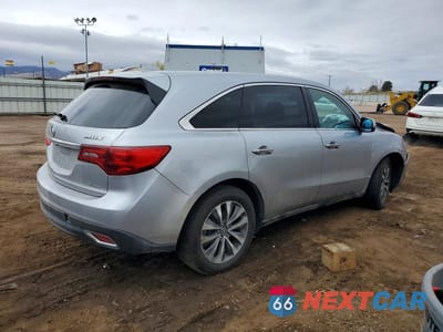 Trzecie zdjęcie samochodu z tyłu: 2016 ACURA MDX TECHNOLOGY VIN:5FRYD4H41GB059557 - miniatura