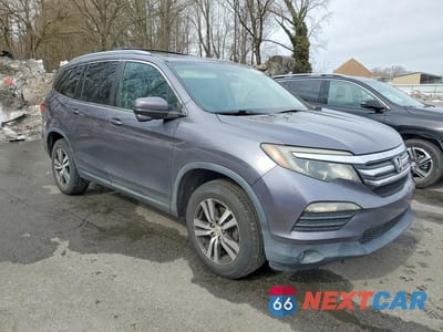 Czwarte zdjęcie samochodu z boku: 2017 HONDA PILOT EXL VIN:5FNYF6H53HB015271 - miniatura
