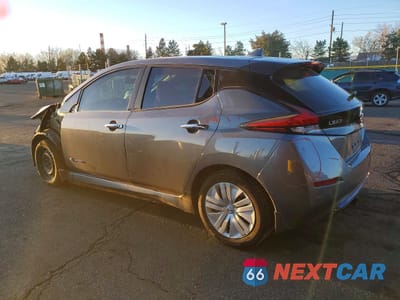 Drugie zdjęcie samochodu z przodu: 2019 NISSAN LEAF S VIN:1N4AZ1CP4KC310183 - miniatura