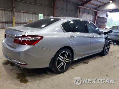 Trzecie zdjęcie samochodu z tyłu: 2017 HONDA ACCORD TOURING VIN:1HGCR3F97HA033644 - miniatura