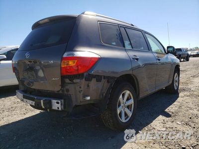 Trzecie zdjęcie samochodu z tyłu: 2008 TOYOTA HIGHLANDER BASE VIN:JTEES41A982014926 - miniatura