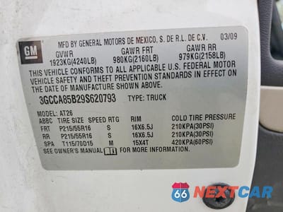 Zdjęcie 13 z 13 samochodu: 2009 CHEVROLET HHR PANEL LS VIN:3GCCA85B29S620793 - miniatura