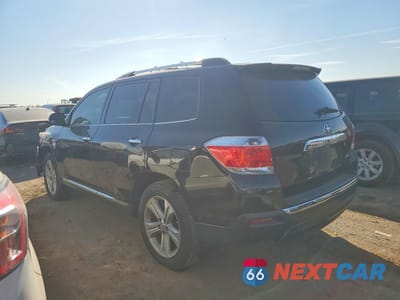 Drugie zdjęcie samochodu z przodu: 2013 TOYOTA HIGHLANDER LIMITED VIN:5TDDK3EH6DS214960 - miniatura