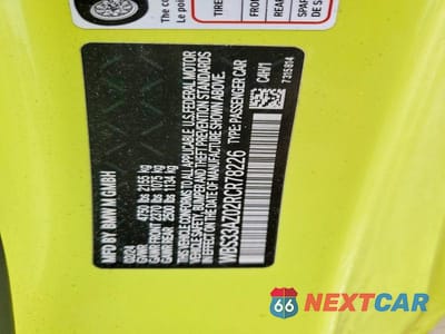 Zdjęcie 13 z 13 samochodu: 2024 BMW M4 COMPETITION VIN:WBS33AZ02RCR78226 - miniatura