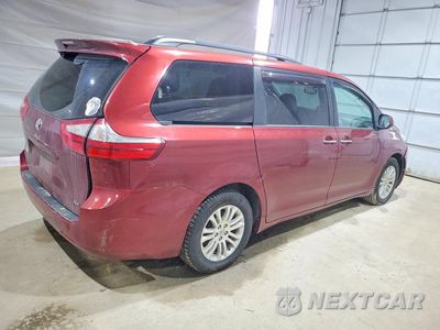 Trzecie zdjęcie samochodu z tyłu: 2016 TOYOTA SIENNA XLE 8-PASSENGER VIN:5TDYK3DC3GS749109 - miniatura