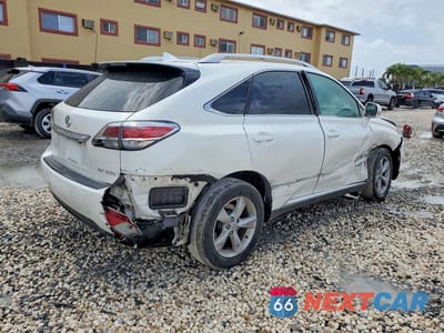Trzecie zdjęcie samochodu z tyłu: 2015 LEXUS RX 350 BASE VIN:JTJBK1BA7F2467750 - miniatura