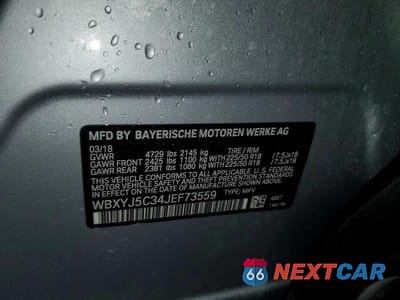 Zdjęcie 12 z 12 samochodu: 2018 BMW X2 XDRIVE28I VIN:WBXYJ5C34JEF73559 - miniatura