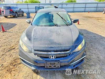 Piąte zdjęcie samochodu w środku: 2019 HONDA CIVIC LX VIN:19XFC2F68KE039020 - miniatura