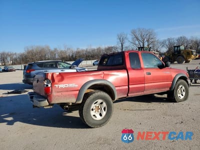 Trzecie zdjęcie samochodu z tyłu: 2003 TOYOTA TACOMA BASE VIN:5TEWM72N03Z155104 - miniatura