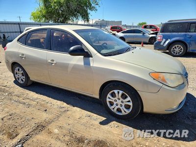 Czwarte zdjęcie samochodu z boku: 2010 HYUNDAI ELANTRA GLS VIN:KMHDU4AD9AU086039 - miniatura