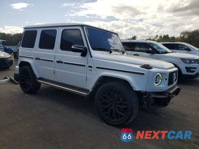 Czwarte zdjęcie samochodu z boku: 2019 MERCEDES-BENZ G 550 VIN:WDCYC6BJ3KX299913 - miniatura