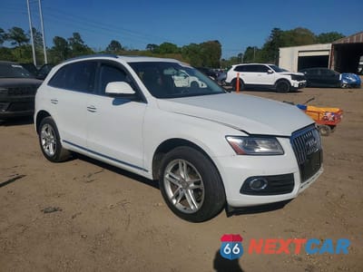 Czwarte zdjęcie samochodu z boku: 2017 AUDI Q5 PREMIUM PLUS VIN:WA1L2AFP8HA046080 - miniatura