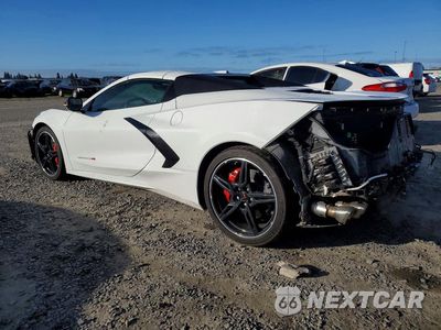 Drugie zdjęcie samochodu z przodu: 2023 CHEVROLET CORVETTE STINGRAY 1LT VIN:1G1YA3D46P5122138 - miniatura