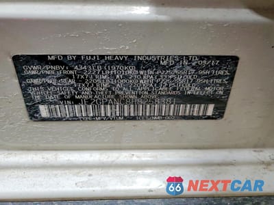 Zdjęcie 12 z 13 samochodu: 2017 SUBARU CROSSTREK LIMITED VIN:JF2GPANC8H8258381 - miniatura